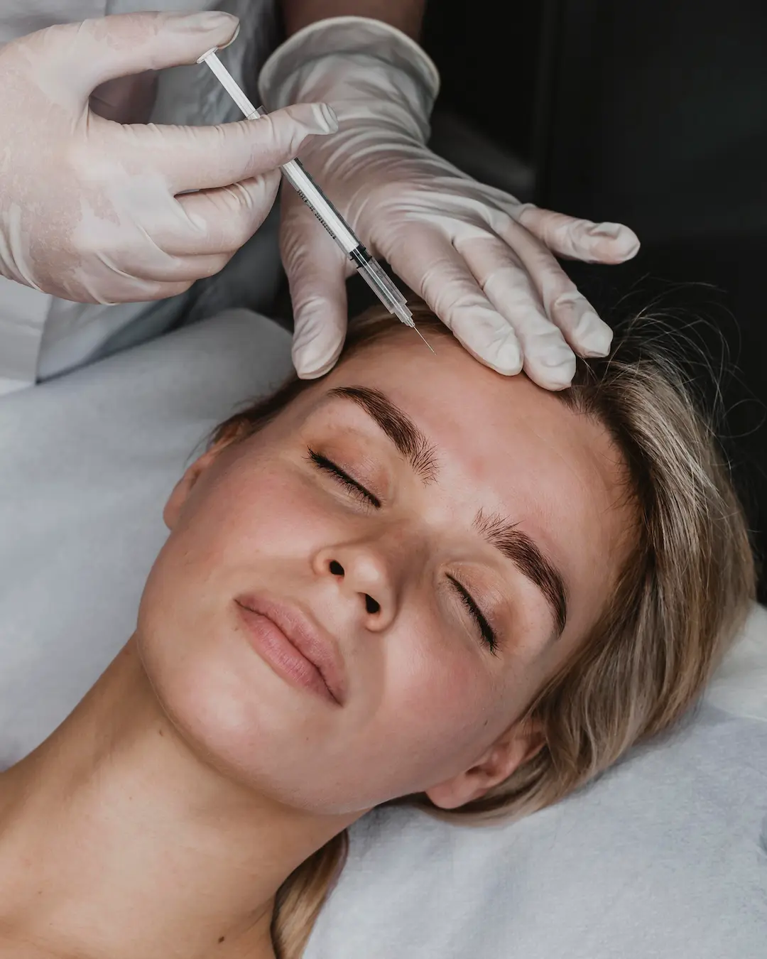 young woman getting beauty injection 2